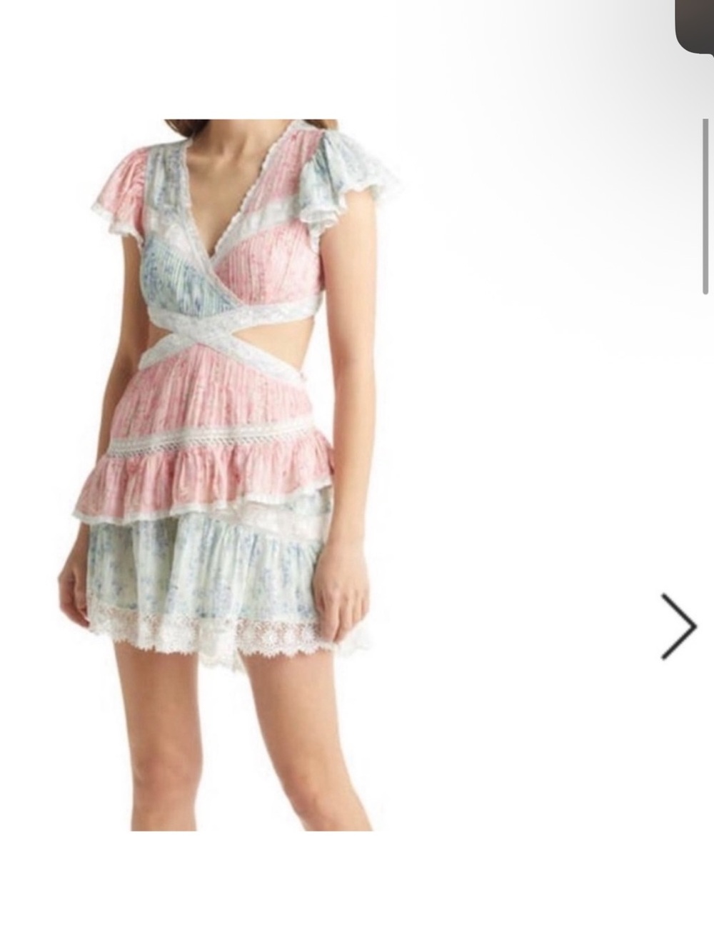 Love Shack Fancy Audrina Mini Dress - Picture 2 of 3